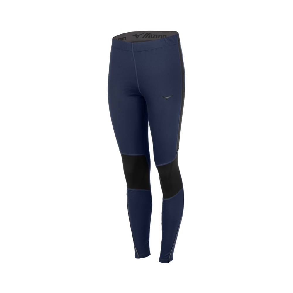 Mizuno Women's Breath Thermo® Tights Indigo/Black (421917-UFS)